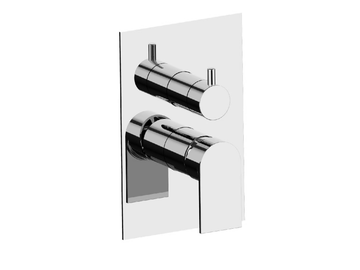 TOLOMEO 83541 - Single handle shower mixer with diverter by Rubinetterie Frattini - view 2